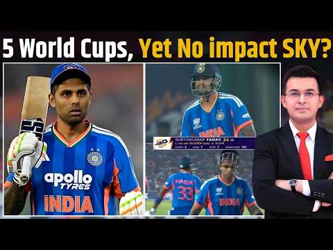 IND vs WI : SKY's Legacy: 5 World Cups, But Where Is the Impact? | T20 World Cup