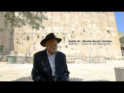 Rabbi Dr. Moshe Dovid Tendler in Hebron