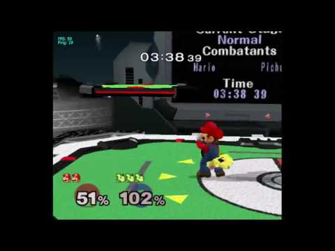 ChivalRuse (Pichu) vs Lanye (Mario)