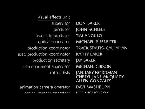 Ghost Dad (1990) End Credits