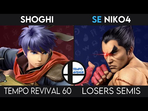 Tempo Revival 60 - Shoghi (Ike) Vs. SE | Niko4 (Kazuya) - Losers Semis - Smash Ultimate