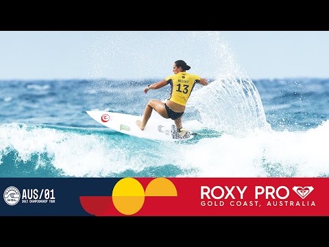 Tyler Wright's Explosive Round One Comeback - Roxy Pro Gold Coast 2017