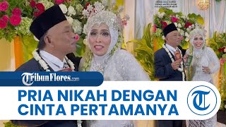 Viral Video Pria di Malang yang Berusia 61 Tahun Akhirnya Menikah dengan Cinta Pertamanya