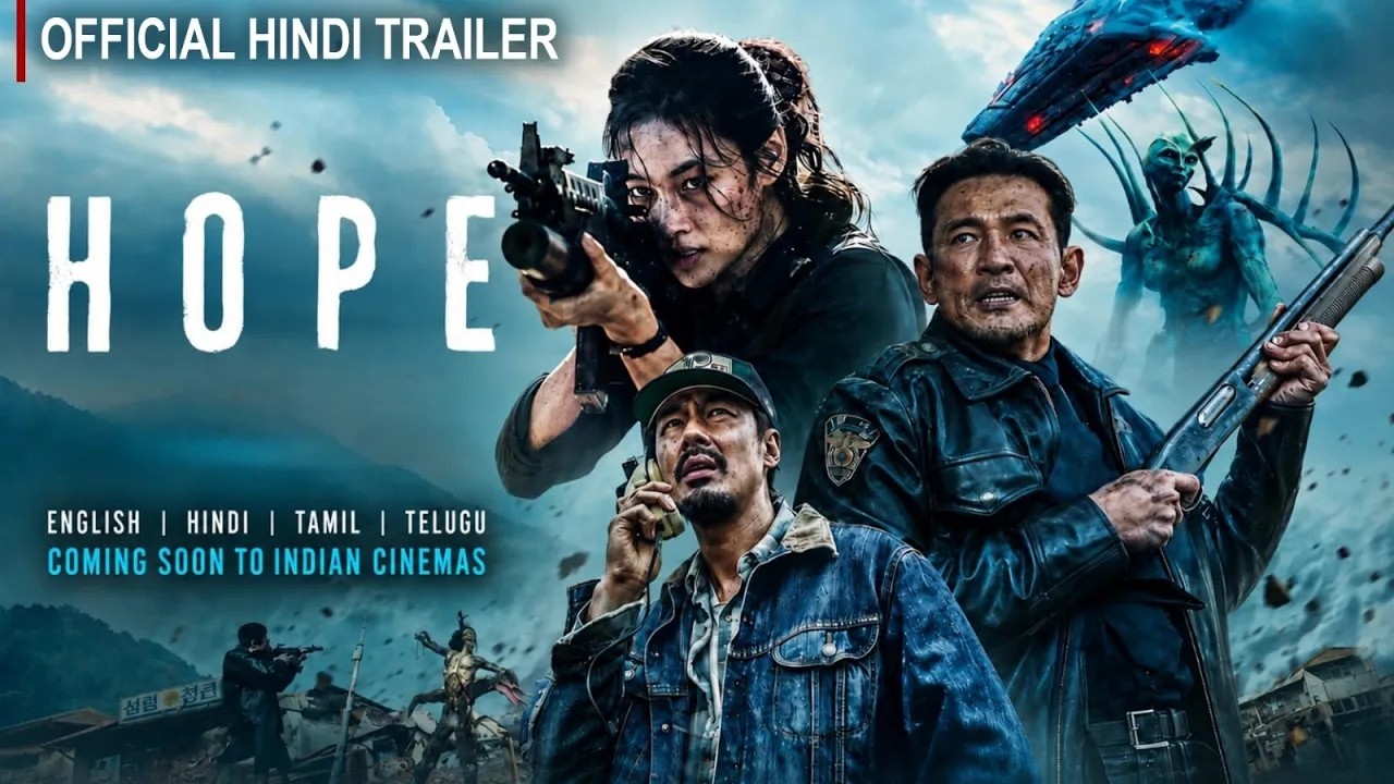 HOPE Official Hindi Trailer (2026) | Na Hongjin | Hwang Jungmin, Zo Insung | Korean Sci-Fi Thriller