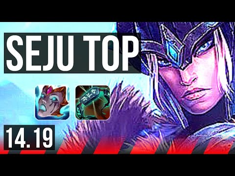 SEJUANI vs SHEN (TOP) | 500+ games, 8/4/12 | EUW Master | 14.19