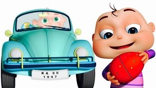 Five Little Babies Driving Vehicles | Transport Vehicles For Kids | Zool Babies Surprise Eggs