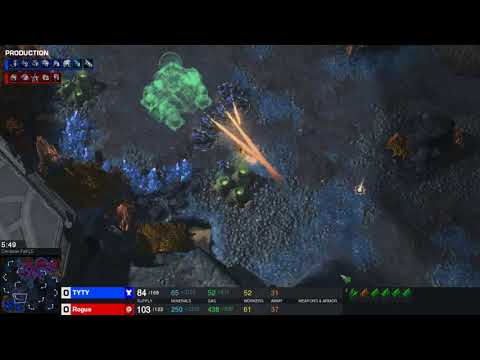 GLOBAL FINALS | Rogue vs TY | Game 1 | QUARTERFINAL | Blizzcon | TvZ | Starcraft 2