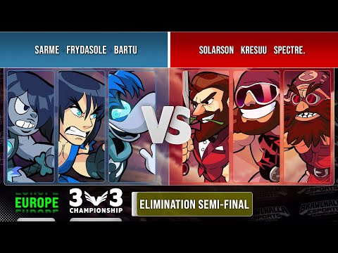 Sarme, FryDasOle & bartu VS Solarson, Kresuu & Spectre. - Elimination Semi-Final - 3v3 Championship