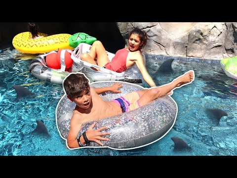 Last to FALL off the FLOATY!! Wins BIG
