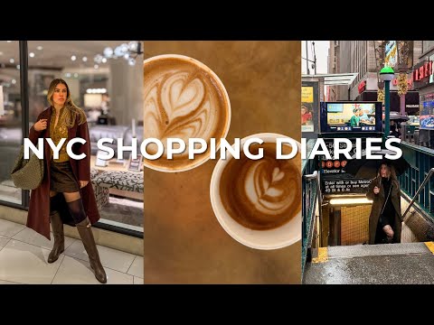 Luxury NYC Shopping Vlog ✨ | Hermès Unboxing, Cozy Coffee Dates, Manifestation & OOTD