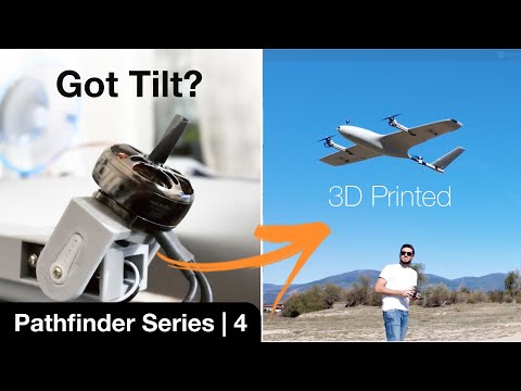 I Built an Autonomous Drone at Home: Tilt-Rotor Wings (3/7)