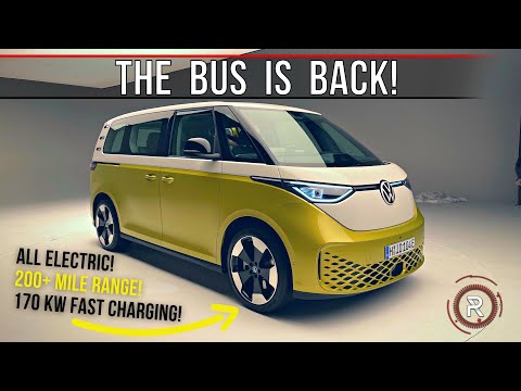 The 2024 Volkswagen ID. Buzz Is A Retro Modern Electric Hippie Bus