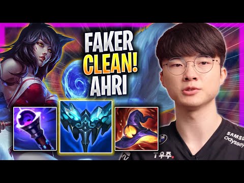 FAKER IS SO CLEAN WITH AHRI! - T1 Faker Plays Ahri MID vs Yone! | Season 2023
