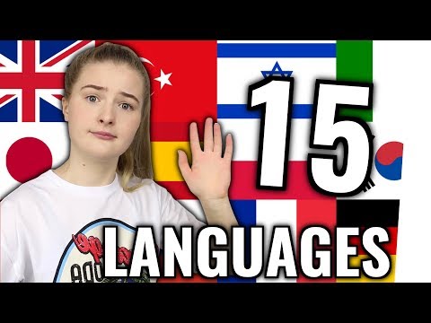 Girl speaks 15 Languages