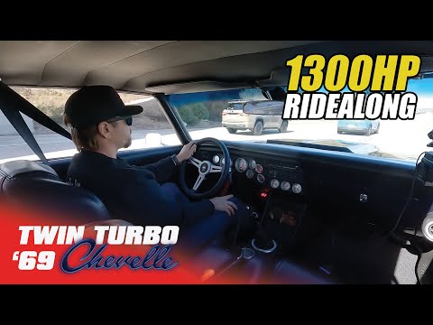 Ride Along in a 1300HP Twin Turbo 1969 Chevelle