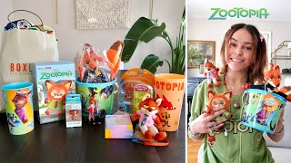 ZOOTOPIA NICK WILDE MERCH HAUL || Miniso, BoxLunch, Disneyland, Funko Pop, Girls Crew, Plaza Japan