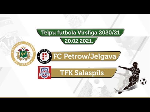 FC Petrow/Jelgava - TFK Salaspils [Telpu futbola Virslīga 2020/21 Highlights]