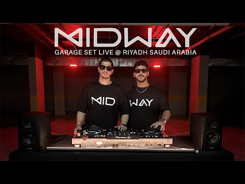 MIDWAY (SA) Garage Set Live @ Riyadh, Saudi Arabia | Techno Peaktime Set