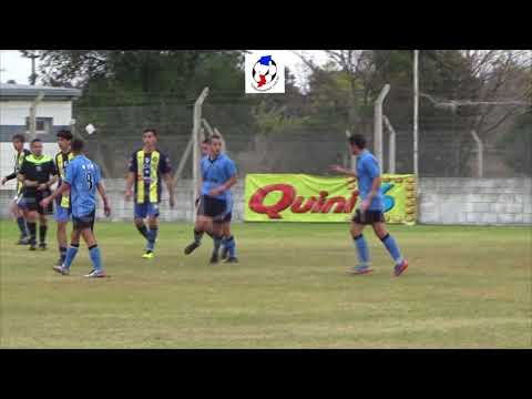 Gol de Mateo Oberman (parcial El Quillá 0 -  Universidad 1).   Apertura Reserva 2018