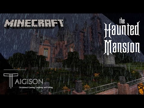 Haunted Disney World Mansion in Epic Minecraft Adventure