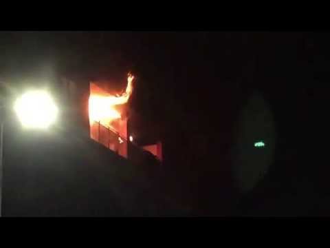 Incendio Milano in Via Emilio de Marchi | 24/07/2015