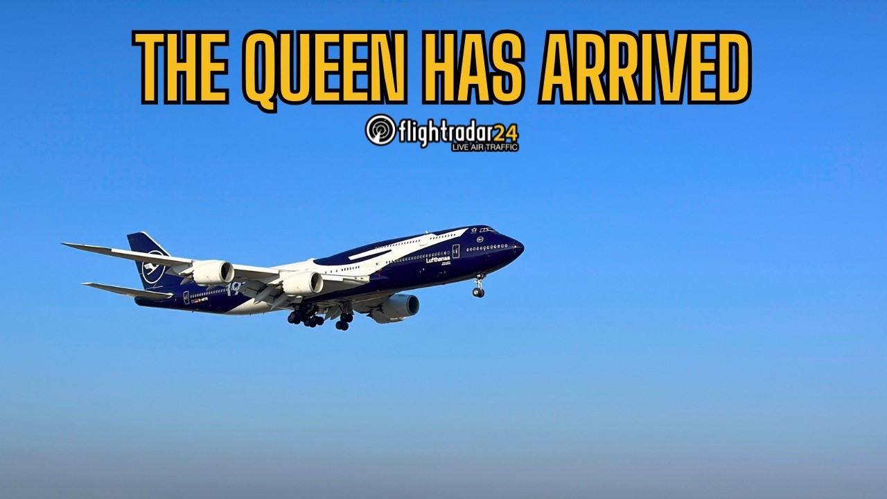 Meeting Lufthansa’s Centennial 747 at Frankfurt!