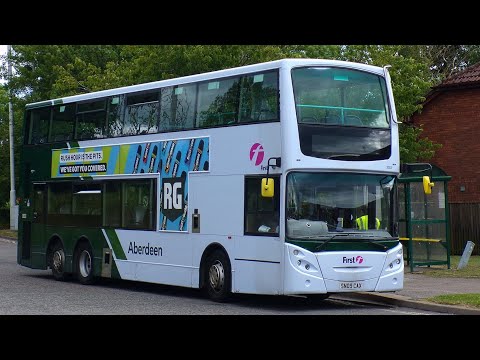 [Nice ZF] ADL Trident Enviro500 (E4/ZF) | 38203 SN09CAX | First Aberdeen | Service 2