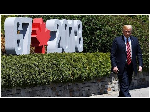 Breaking Trump G7 Summit Meeting Focus on America First Agenda Fair Trade June 9 2018 News Video
