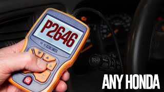 Honda P2646 Code FIXED! Don't Replace Spark Plugs