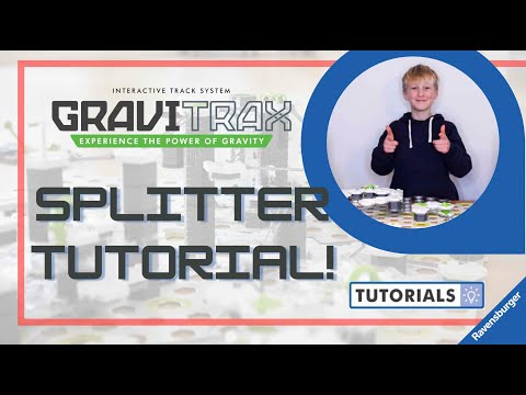 Ravensburger GraviTrax Pro prailginimo skirstytuvas video