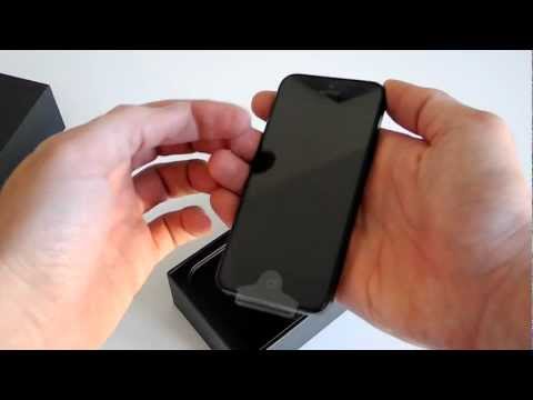 iPhone 5 Unboxing - DEUTSCH / GERMAN - Mein erster Eindruck