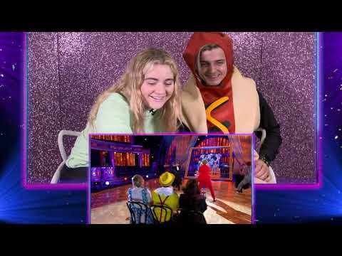 Our couples react to the epic Halloween Pro Dance ✨ BBC Strictly 2021