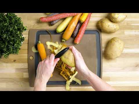 Green Victorinox Universal Peeler