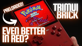 TrimUI Brick: New Red Look & Surwish Crossmix OS – Worth It?