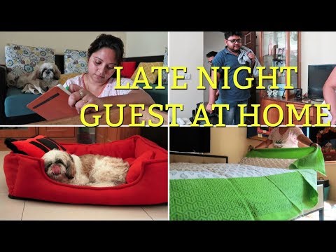 Vlog Late Night Guest At Home | Vlog When You Have Friend At Home Video