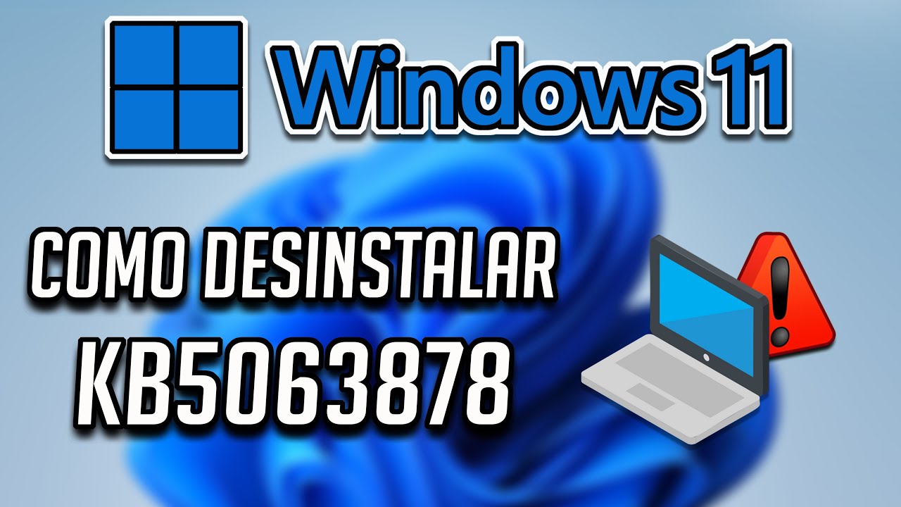 Como Desinstalar la Actualización KB5063878 en Windows 10 - Rápido y Facil ⚠️✅