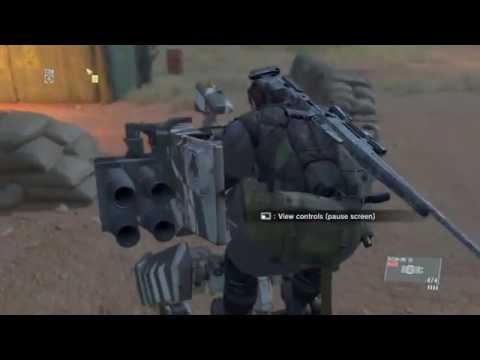 Metal Gear Solid V - Yay, trying out my D-Walker for the 1st Time =) ... =(