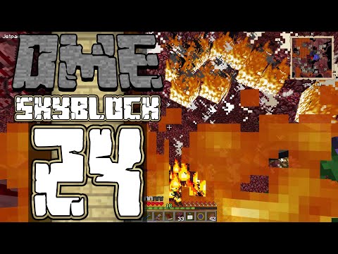 Dansk Minecraft :: Modded Skyblock :: Nether SUCKS og jeg SNYDER! :: EP24
