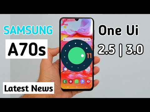 Samsung Galaxy A70s Big News Come From Samsung!😱 One Ui 2.5 & One ui 3 | Samsung galaxy A70s update