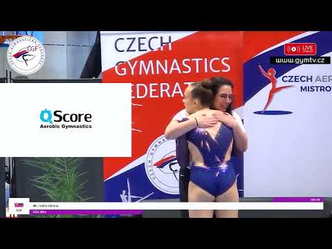 Finals Senior IW CZECH AEROBIC OPEN 2025 @GymfedCz  #aerobicgymnastics #trending #aerobic