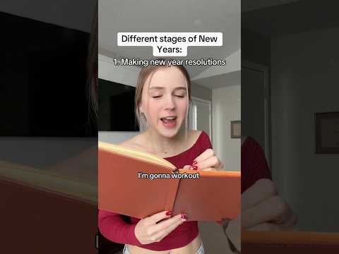 The different stages of New Years #comedy #funny #skit #pov