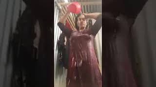 Gorl bathing video viral desi salwar suit village