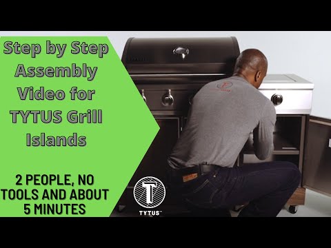 TYTUS Island Grill Assembly