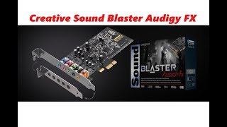 Creative Audigy Fx (70SB157000000) - відео 3