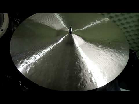 22 Rustico Extra Dark Ride, 2337g - Handcrafted cymbals by Craig Lauritsen