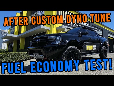 NEXT GEN V6 RANGER - Fuel Economy After Custom Dyno Tune Test!
