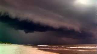 preview picture of video 'Amrum / Norddorfer Strand / Gewitter'