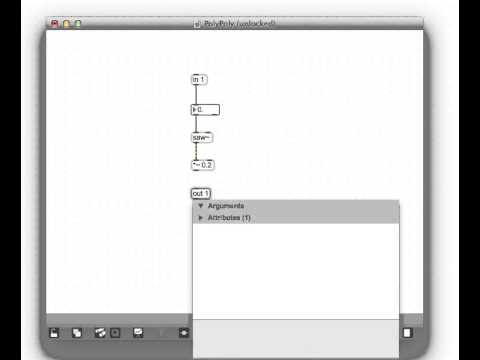 Max Tutorial: poly~ Object (Part 3)