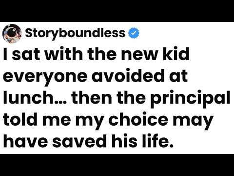 I helped the student nobody spoke to and the principal gave me a life-changing announcement.