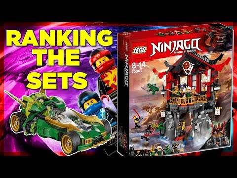 Ranking the LEGO Ninjago 2018 Sets! (Worst to Best!)